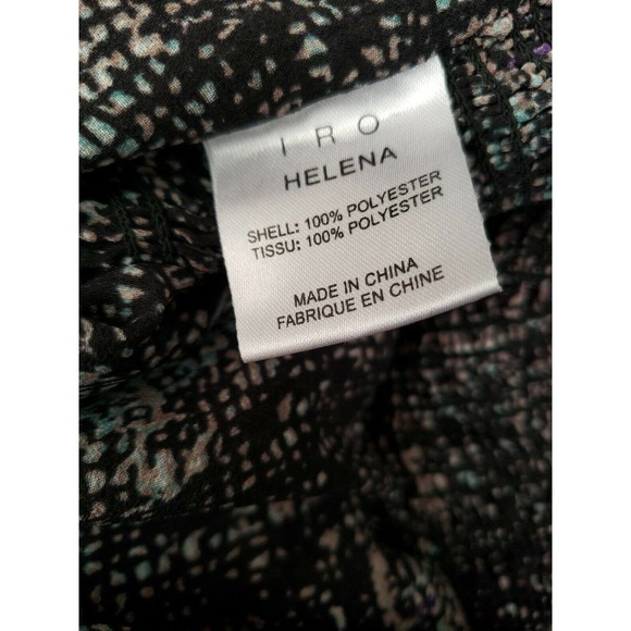 IRO Helena Sheath Dress Cap Sleeve Ruched Mini - Picture 5 of 5